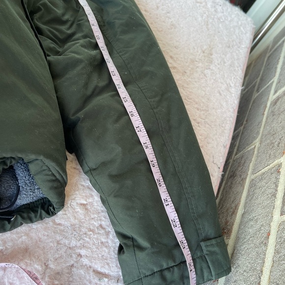 LL Bean 2 in 1 Full Zip Jacket Coat w/ Zip Fleece Liner Mens Green Sz  XL - Picture 5 of 7